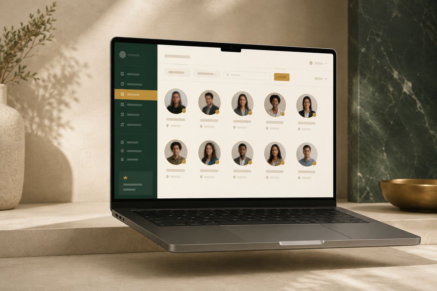 Members directory & private networking