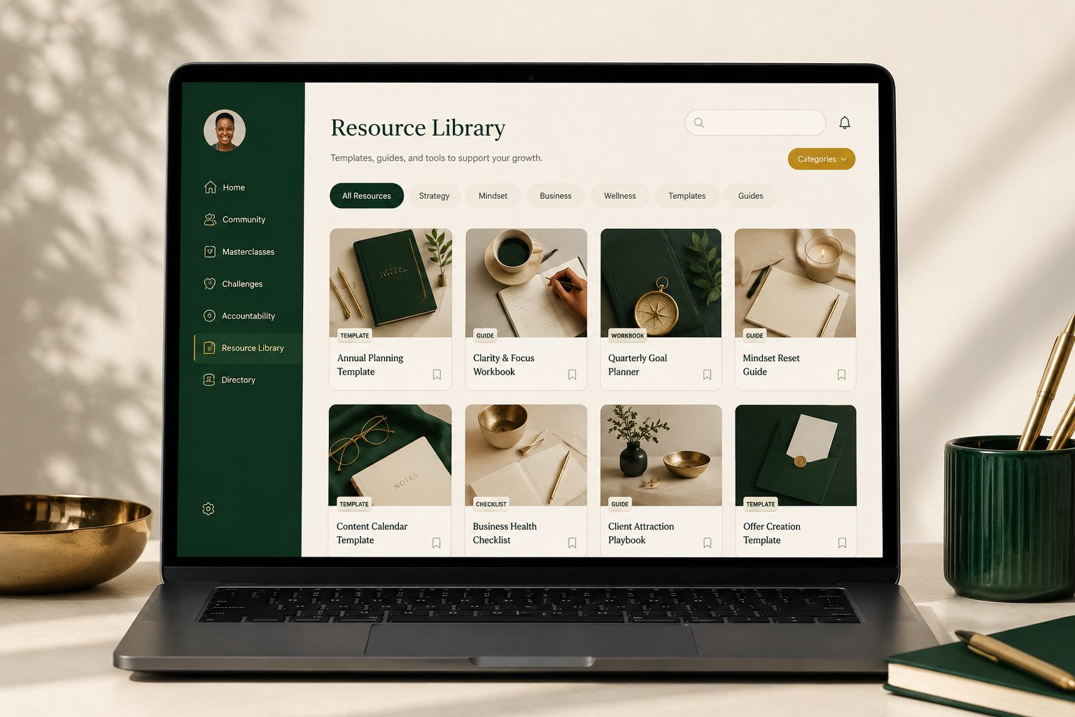 The resource library